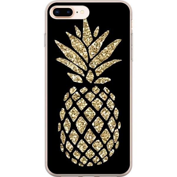Kompatibel Mobilcover til Apple iPhone 8 Plus Ananas Kompatibel Mobilcover til Apple iPhone 8 Plus Ananas