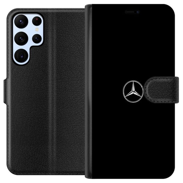 Yhteensopiva Lompakkokotelo Samsung Galaxy S22 Ultra 5G Mercedes-Benz