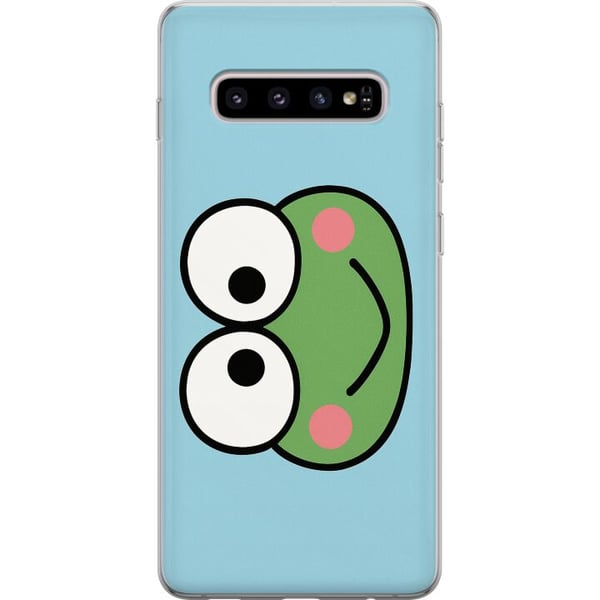 Yhteensopiva Puhelinkuori Samsung Galaxy S10+ Keroppi Smile