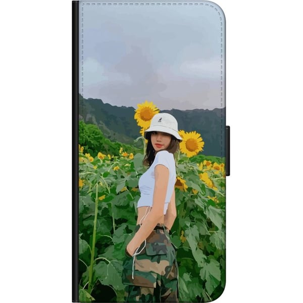Kompatibelt Lommeboketui til OnePlus 9 Pro Lisa BLACKPINK solsikke K-pop-idol