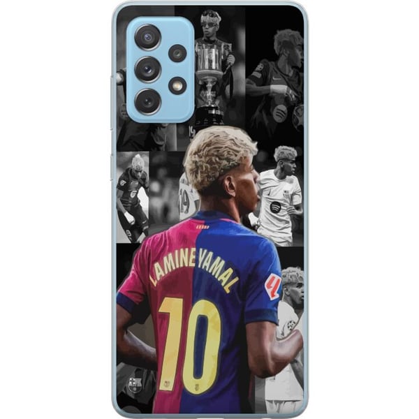 Kompatibelt Mobilskal till Samsung Galaxy A52 5G FCB Yamal Barcelona framtidens fotbollsstjärna Kompatibelt Mobilskal till Samsung Galaxy A52 5G FCB Yamal Barcelona framtidens fotbollsstjärna