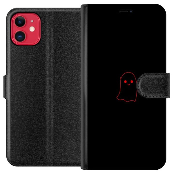 Kompatibel Tegnebogsetui til Apple iPhone 11 Spøgelse Buuuu Kompatibel Tegnebogsetui til Apple iPhone 11 Spøgelse Buuuu