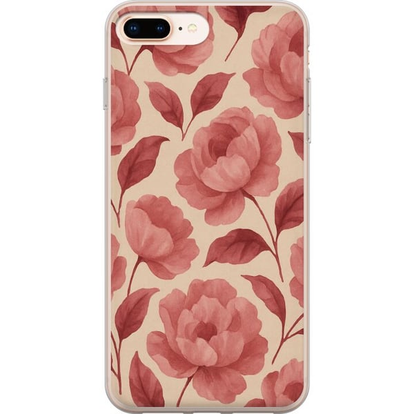 Yhteensopiva Puhelinkuori Apple iPhone 8 Plus Ruusun Kukinta Yhteensopiva Puhelinkuori Apple iPhone 8 Plus Ruusun Kukinta