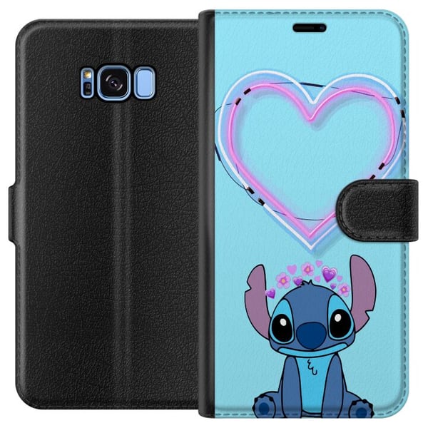 Yhteensopiva Lompakkokotelo Samsung Galaxy S8 Sydän Pistos Yhteensopiva Lompakkokotelo Samsung Galaxy S8 Sydän Pistos