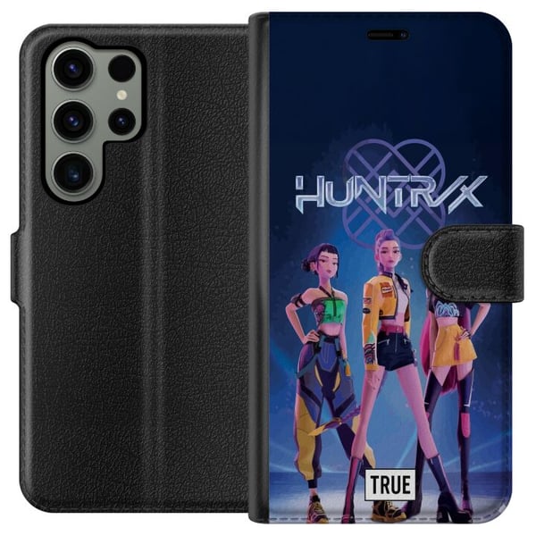 Kompatibel Tegnebogsetui til Samsung Galaxy S23 Ultra KPop Demon Hunters 2 HuntrX-piger – futuristisk motiv med stærk KPop-attitude og cyberpunk-stil Kompatibel Tegnebogsetui til Samsung Galaxy S23 Ultra KPop Demon Hunters 2 HuntrX-piger – futuristisk motiv med stærk KPop-attitude og cyberpunk-stil