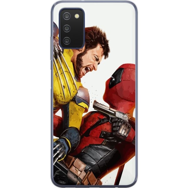 Kompatibelt Mobilskal till Samsung Galaxy A03s Deadpool & Wolverine