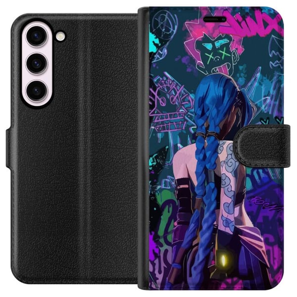 Kompatibel Tegnebogsetui til Samsung Galaxy S23+ Arkan, League of Legends Kompatibel Tegnebogsetui til Samsung Galaxy S23+ Arkan, League of Legends