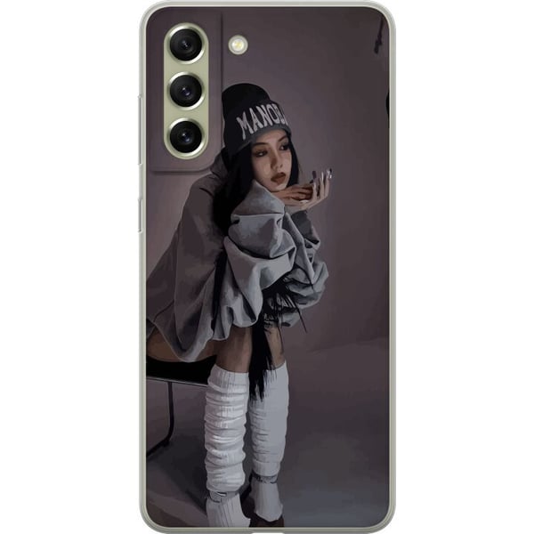 Kompatibel Mobilcover til Samsung Galaxy S21 FE 5G Lisa Blackpink Kpop Idol Musikstjerne