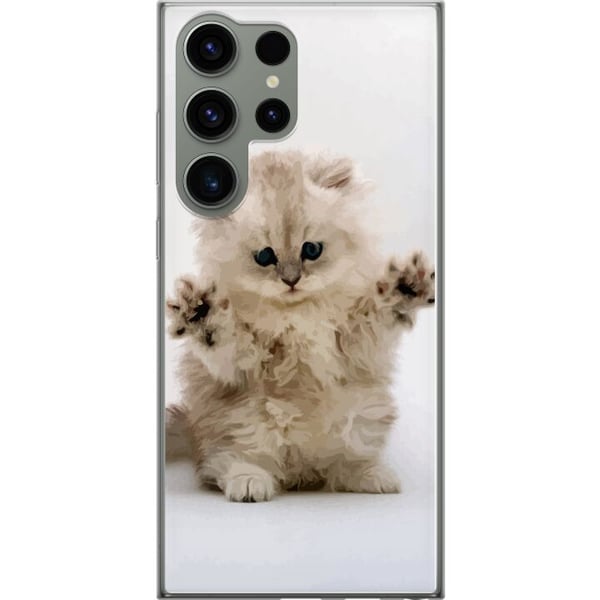 Kompatibel Mobilcover til Samsung Galaxy S23 Ultra Kat