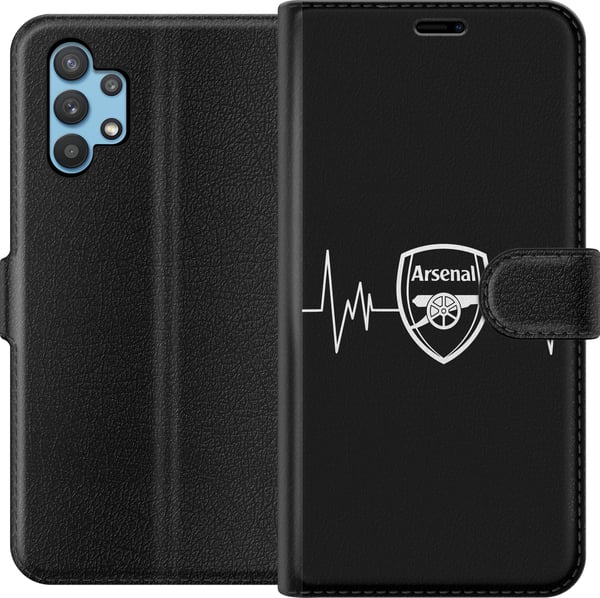 Yhteensopiva Lompakkokotelo Samsung Galaxy A32 5G Arsenal