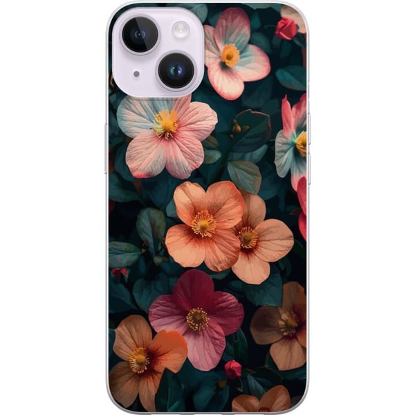 Kompatibel Mobilcover til Apple iPhone 14 Blomster
