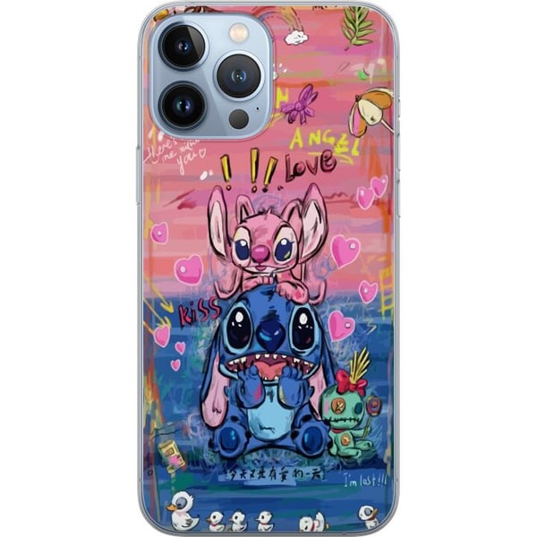 Yhteensopiva Puhelinkuori Apple iPhone 13 Pro Max Stitch taide