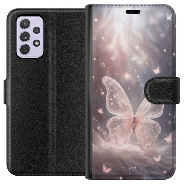 Kompatibelt Lommeboketui til Samsung Galaxy A52s 5G Fjäril Kompatibelt Lommeboketui til Samsung Galaxy A52s 5G Fjäril