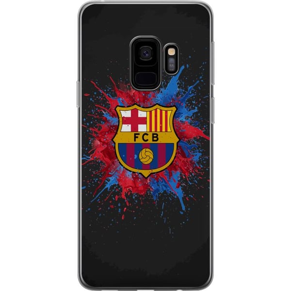 Yhteensopiva Puhelinkuori Samsung Galaxy S9 Barcelona Splash Art, jossa on FC Barcelonan tunnus sinisenä ja punaisena – täydellinen jalkapallofaneill Yhteensopiva Puhelinkuori Samsung Galaxy S9 Barcelona Splash Art, jossa on FC Barcelonan tunnus sinisenä ja punaisena – täydellinen jalkapallofaneill