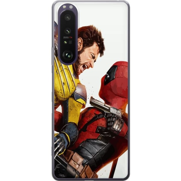 Kompatibelt Mobildeksel til Sony Xperia 1 III Deadpool & Wolverine
