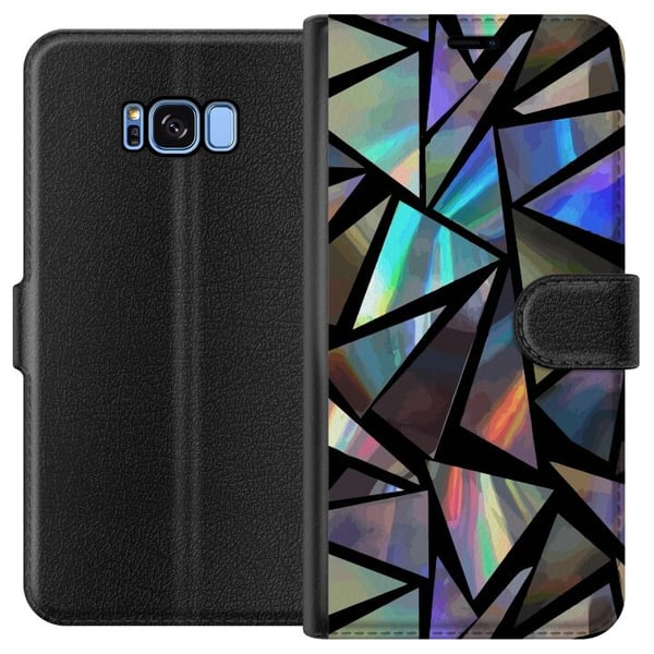 Yhteensopiva Lompakkokotelo Samsung Galaxy S8 3D Heijastus Yhteensopiva Lompakkokotelo Samsung Galaxy S8 3D Heijastus