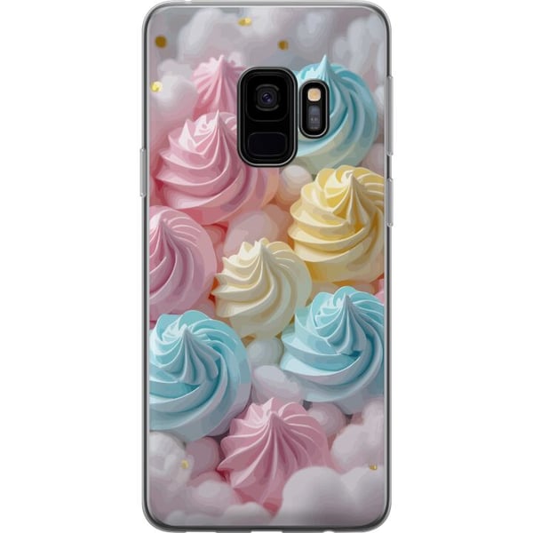 Yhteensopiva Puhelinkuori Samsung Galaxy S9 Pastellimarenkikuvio karkkiväreissä vaaleanpunainen, sininen ja keltainen, suloinen leivontadesign leivon Yhteensopiva Puhelinkuori Samsung Galaxy S9 Pastellimarenkikuvio karkkiväreissä vaaleanpunainen, sininen ja keltainen, suloinen leivontadesign leivon