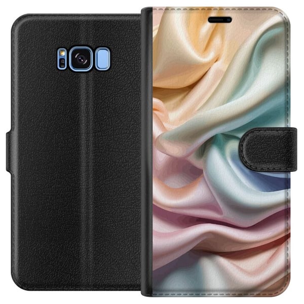 Kompatibelt Plånboksfodral till Samsung Galaxy S8 Silke Kompatibelt Plånboksfodral till Samsung Galaxy S8 Silke
