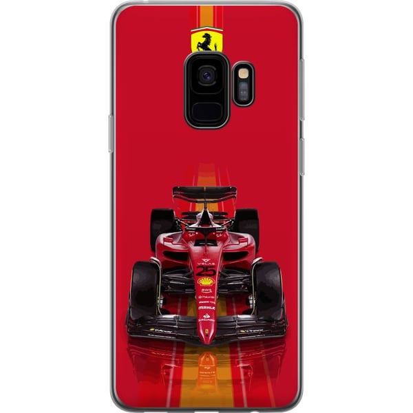 Kompatibelt Mobilskal till Samsung Galaxy S9 Röd Formelbil i ikonisk racingdesign med sportig precision Kompatibelt Mobilskal till Samsung Galaxy S9 Röd Formelbil i ikonisk racingdesign med sportig precision