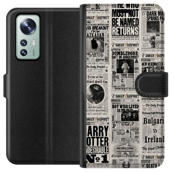 Kompatibel Tegnebogsetui til Xiaomi 12 Harry Potter Magasin