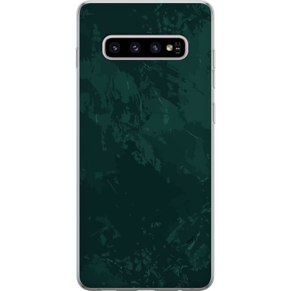 Kompatibel Mobilcover til Samsung Galaxy S10+ Emerald Echo