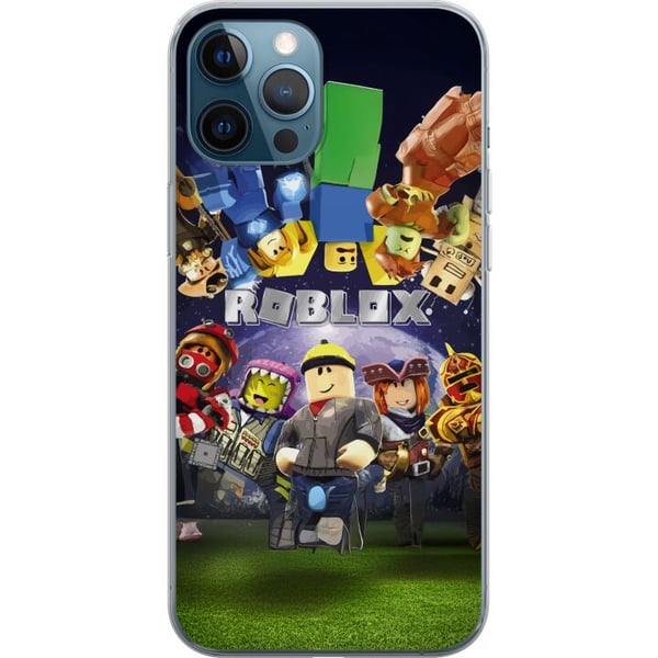Kompatibel Mobilcover til Apple iPhone 12 Pro Roblox Verden - Gaming Eventyr for Børn og Unge