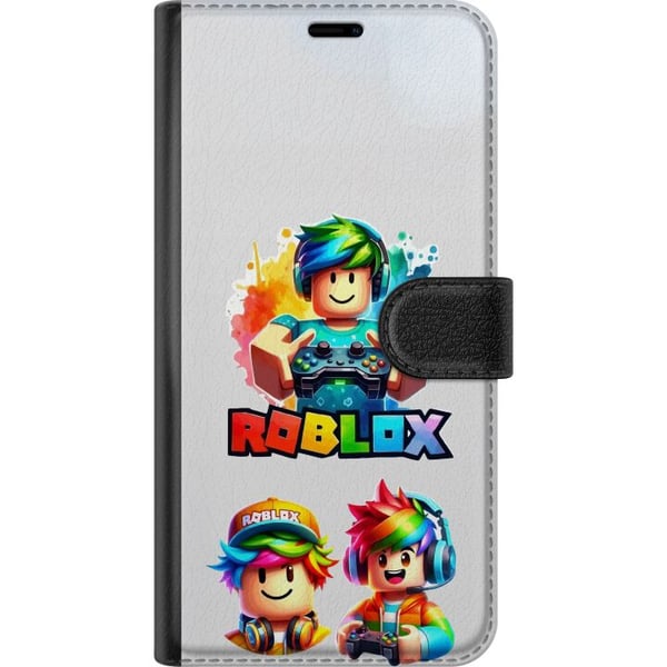 Kompatibelt Lommeboketui til Samsung Galaxy S10 Lite Roblox Rainbow Gamer Design fargerik spillverden med karakterer i regnbuefarger fylt med glede o
