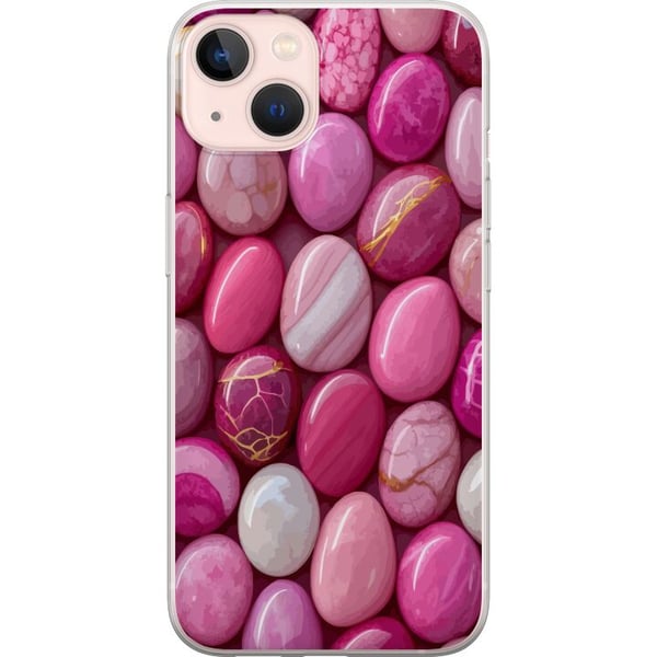 Yhteensopiva Puhelinkuori Apple iPhone 13 Vaaleanpunaiset marmorikivet ylellinen pastellikuvio kiiltävällä pinnalla täydellinen moderniin ja tyylikkä Yhteensopiva Puhelinkuori Apple iPhone 13 Vaaleanpunaiset marmorikivet ylellinen pastellikuvio kiiltävällä pinnalla täydellinen moderniin ja tyylikkä