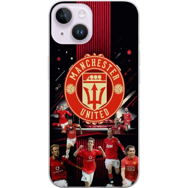 Kompatibel Mobilcover til Apple iPhone 14 Plus Manchester United F.C.