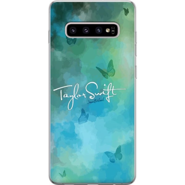 Kompatibelt Mobilskal till Samsung Galaxy S10+ Taylor Swift