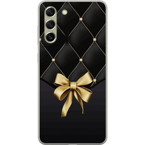 Kompatibelt Mobilskal till Samsung Galaxy S21 FE 5G Stilfull Rosett