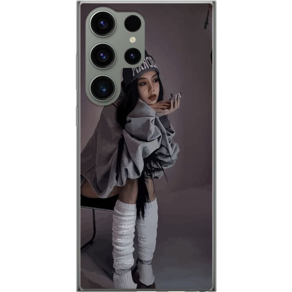 Kompatibel Mobilcover til Samsung Galaxy S23 Ultra Lisa Blackpink Kpop Idol Musikstjerne Kompatibel Mobilcover til Samsung Galaxy S23 Ultra Lisa Blackpink Kpop Idol Musikstjerne