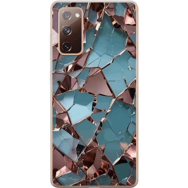 Kompatibelt Mobilskal till Samsung Galaxy S20 FE Stone Veins