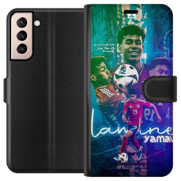 Kompatibelt Lommeboketui til Samsung Galaxy S21 Lamine Yamal FCB