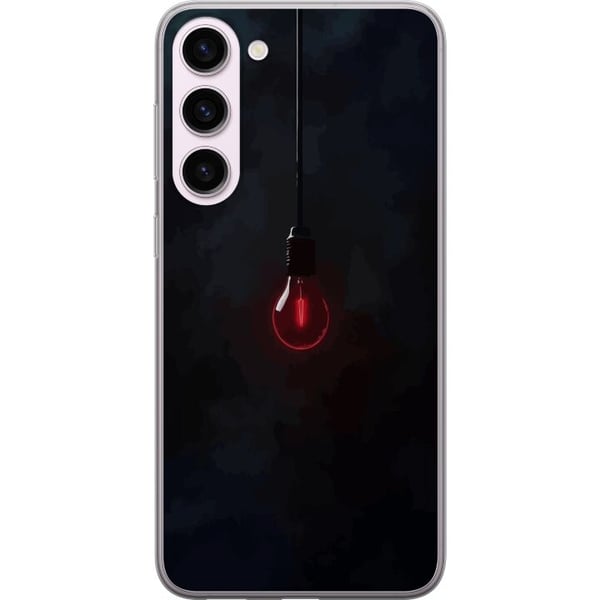 Kompatibel Mobilcover til Samsung Galaxy S23+ Mørkerød pære i mørkt miljø, elegant futuristisk design med et kunstnerisk touch til dig, der kan lide Kompatibel Mobilcover til Samsung Galaxy S23+ Mørkerød pære i mørkt miljø, elegant futuristisk design med et kunstnerisk touch til dig, der kan lide