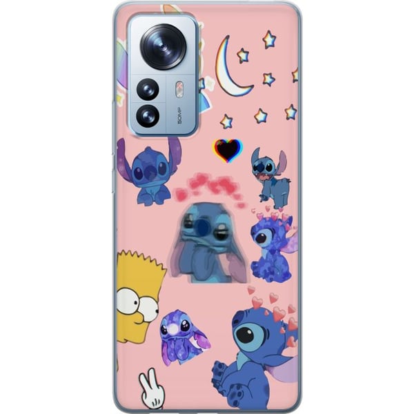 Kompatibelt Mobilskal till Xiaomi 12 Pro Stitch haha