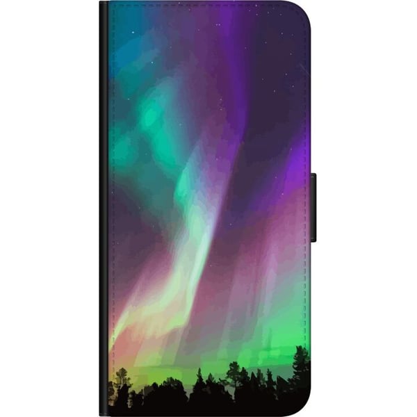 Kompatibelt Lommeboketui til Samsung Galaxy A03s Nordlys