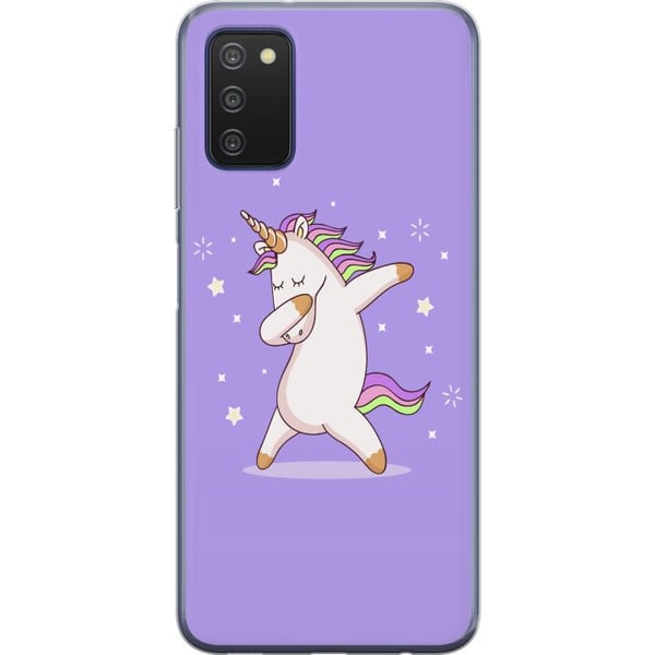 Kompatibel Mobilcover til Samsung Galaxy A03s Enhjørning Dab