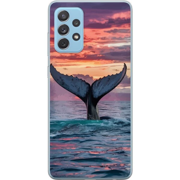 Kompatibelt Mobilskal till Samsung Galaxy A52 5G Valfena i solnedgång med tropisk himmel och stilla hav inspirerad design med lugn energi och magisk Kompatibelt Mobilskal till Samsung Galaxy A52 5G Valfena i solnedgång med tropisk himmel och stilla hav inspirerad design med lugn energi och magisk