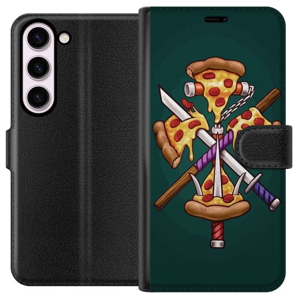 Yhteensopiva Lompakkokotelo Samsung Galaxy S23 Pizza Yhteensopiva Lompakkokotelo Samsung Galaxy S23 Pizza