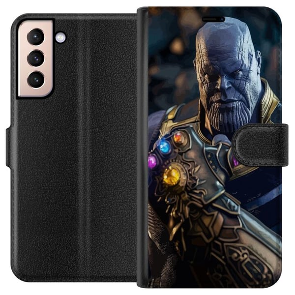 Kompatibelt Lommeboketui til Samsung Galaxy S21 Thanos Marvel
