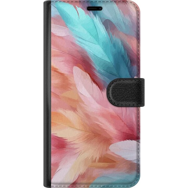 Kompatibelt Plånboksfodral till Samsung Galaxy A32 5G Fjädrar