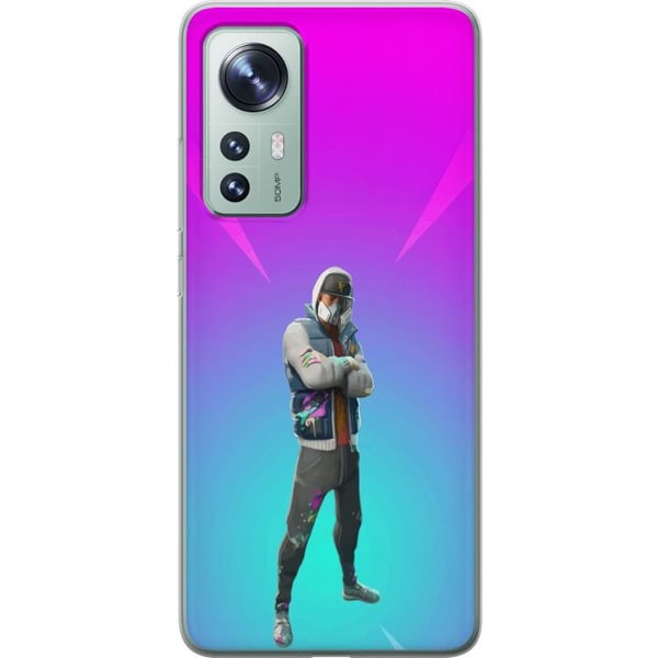 Yhteensopiva Puhelinkuori Xiaomi 12 musta ritari fortnite