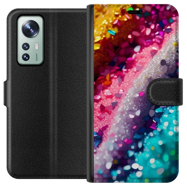 Kompatibel Tegnebogsetui til Xiaomi 12 Glitter