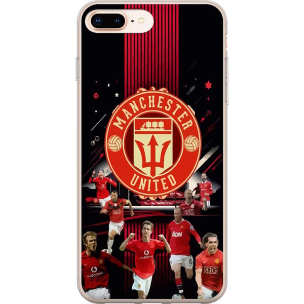 Yhteensopiva Puhelinkuori Apple iPhone 8 Plus Manchester United F.C. Yhteensopiva Puhelinkuori Apple iPhone 8 Plus Manchester United F.C.