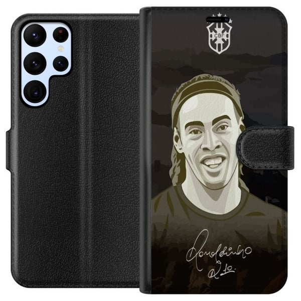 Yhteensopiva Lompakkokotelo Samsung Galaxy S22 Ultra 5G Ronaldinho