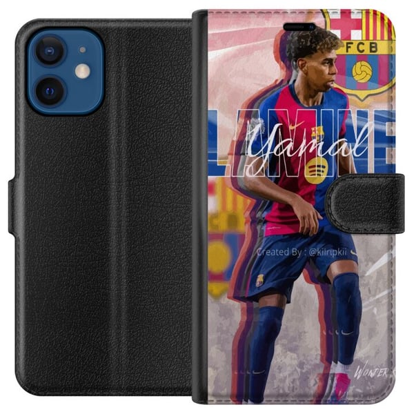 Yhteensopiva Lompakkokotelo Apple iPhone 12 mini Lamine Yamal FCB