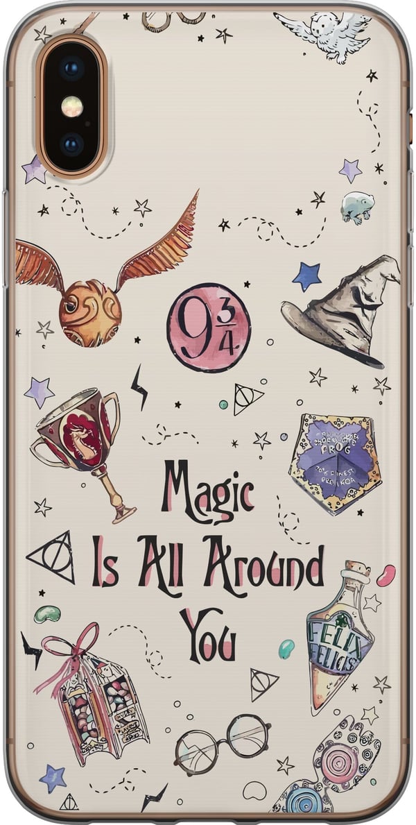 Kompatibelt Mobilskal till Apple iPhone XS Harry Potter