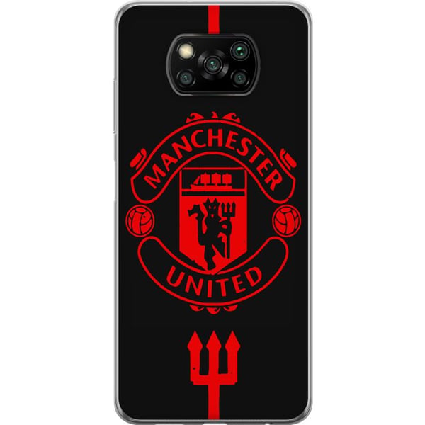 Kompatibel Mobilcover til Xiaomi Poco X3 NFC ManchesterUnited