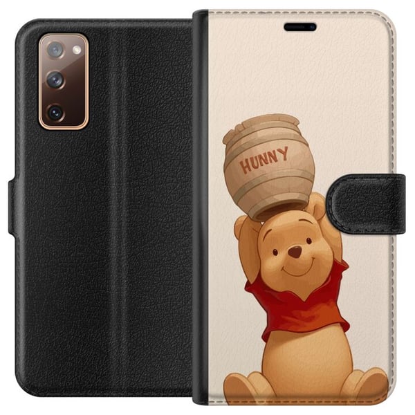 Kompatibelt Plånboksfodral till Samsung Galaxy S20 FE Winnie Pooh Honey Disney Character